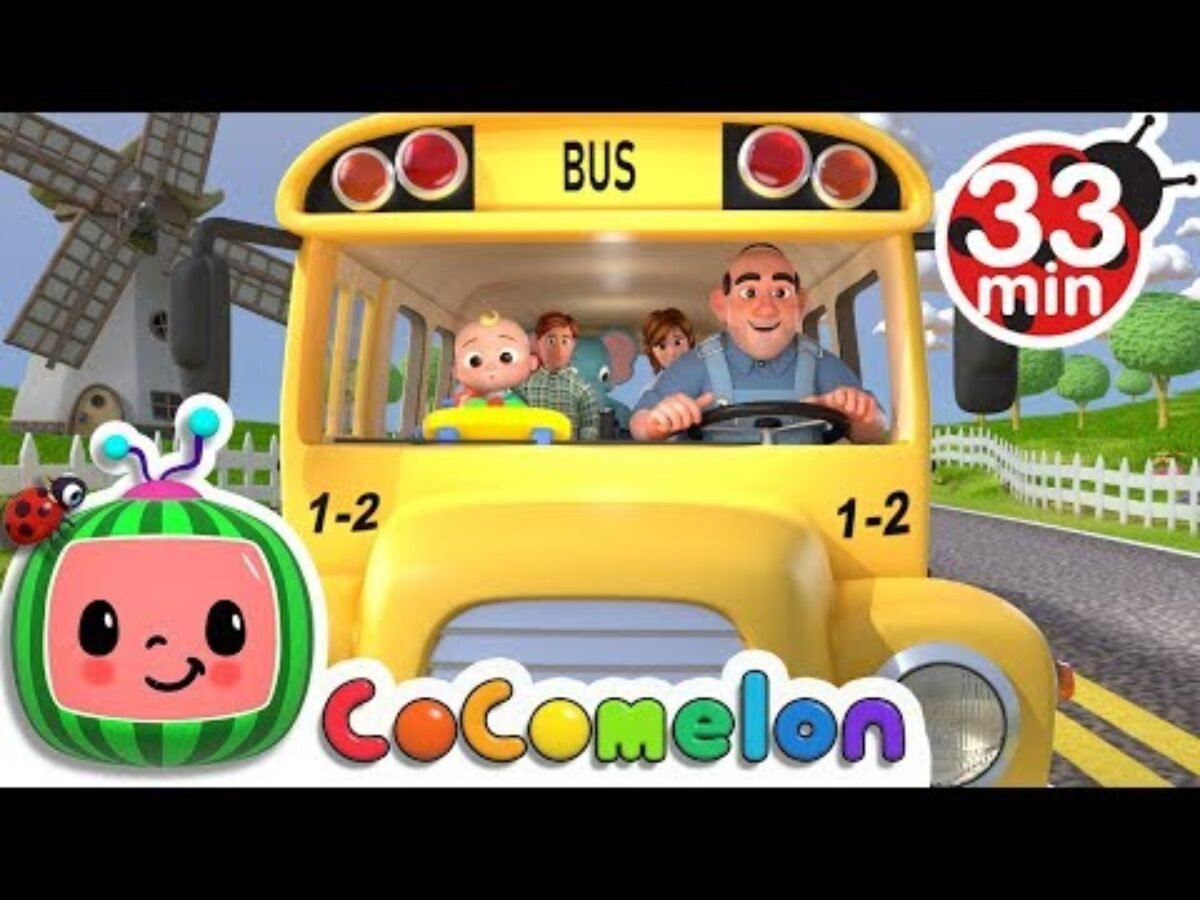 Wheels On The Bus Lyrics Nursery Rhymes Lyrics Upgrade