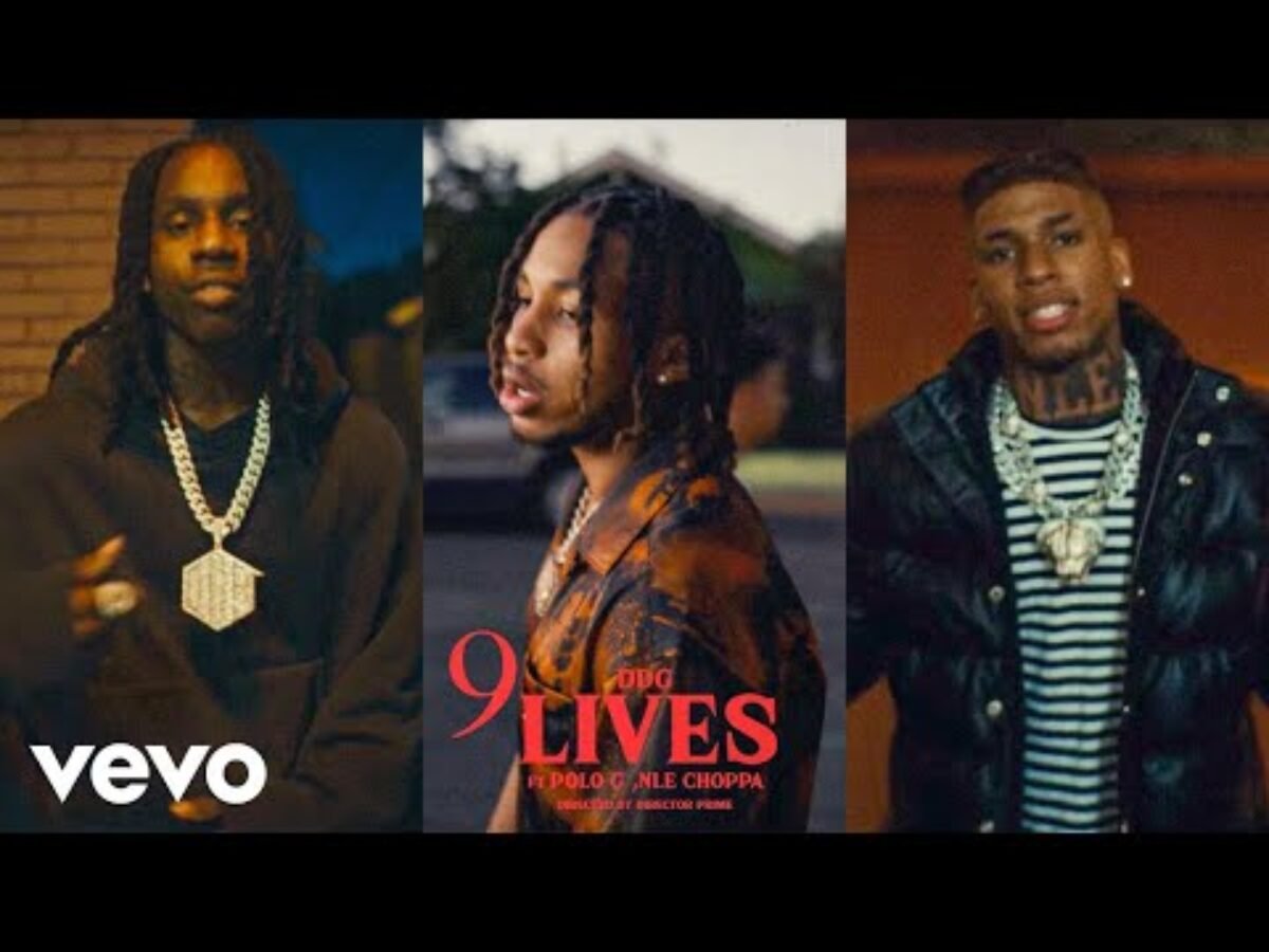 9 Lives Lyrics - DDG ft Polo G & NLE Choppa - Lyricsupgrade