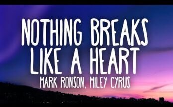 Nothing Breaks Like A Heart Lyrics - Mark Ronson & Miley Cyrus